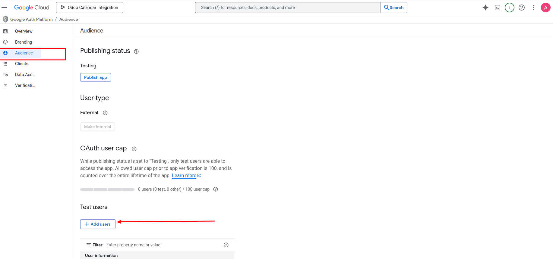 How to Connect with Google Calendar in Odoo 18 & Get Client Credentials from the Cloud-cybrosys