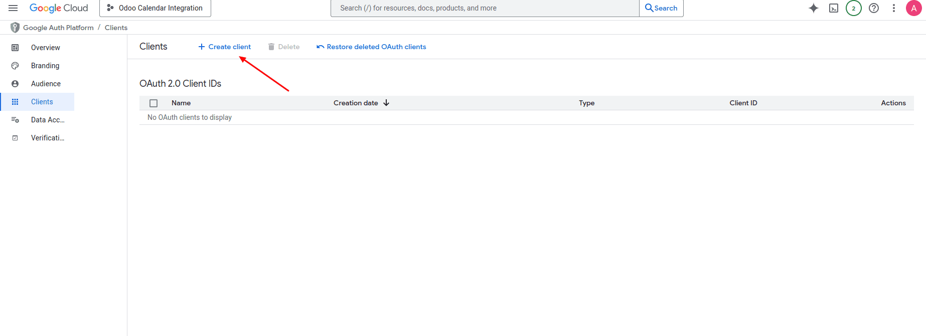How to Connect with Google Calendar in Odoo 18 & Get Client Credentials from the Cloud-cybrosys