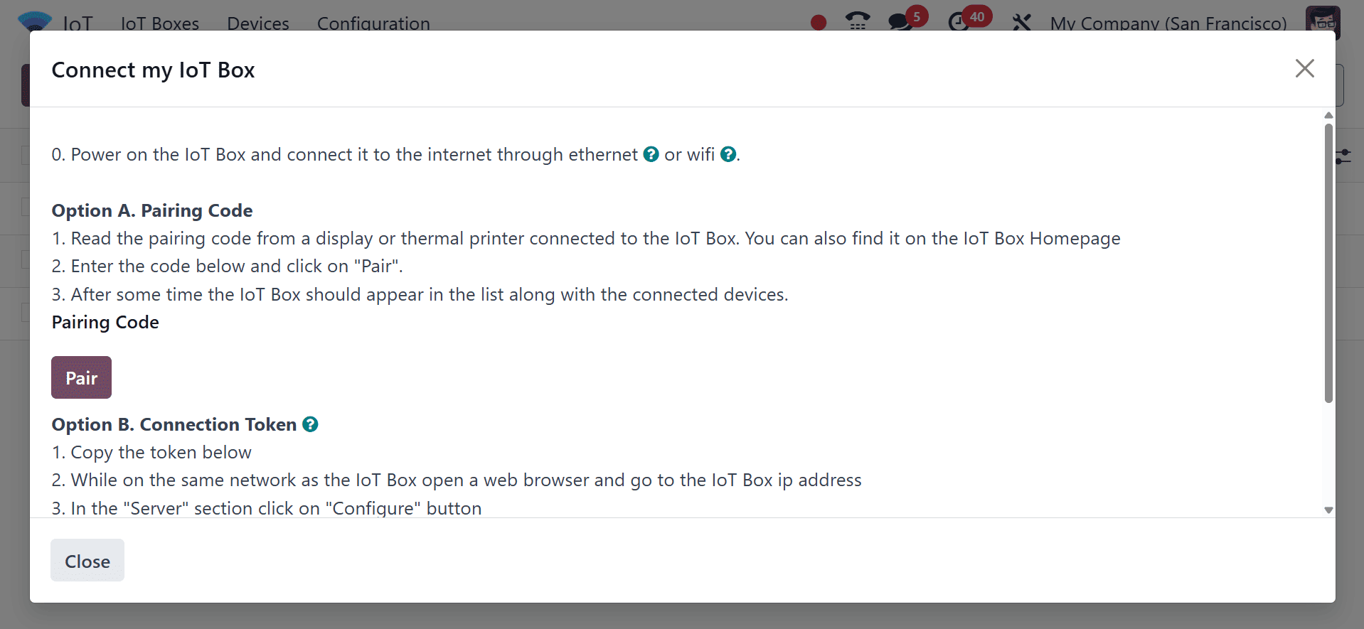 How to Connecting external devices with IoT Box in Odoo 18 IoT-cybrosys