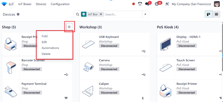 How to Connecting external devices with IoT Box in Odoo 18 IoT-cybrosys