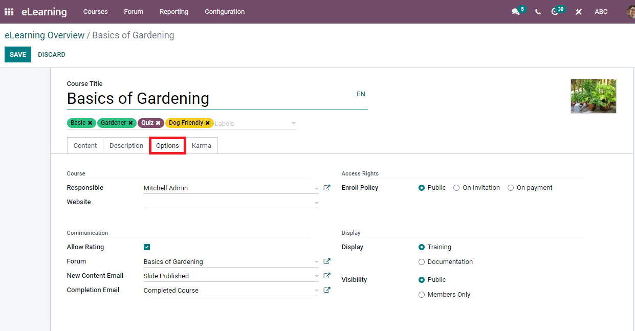 how-to-contact-attendees-and-publish-a-course-in-odoo-15-elearning-15