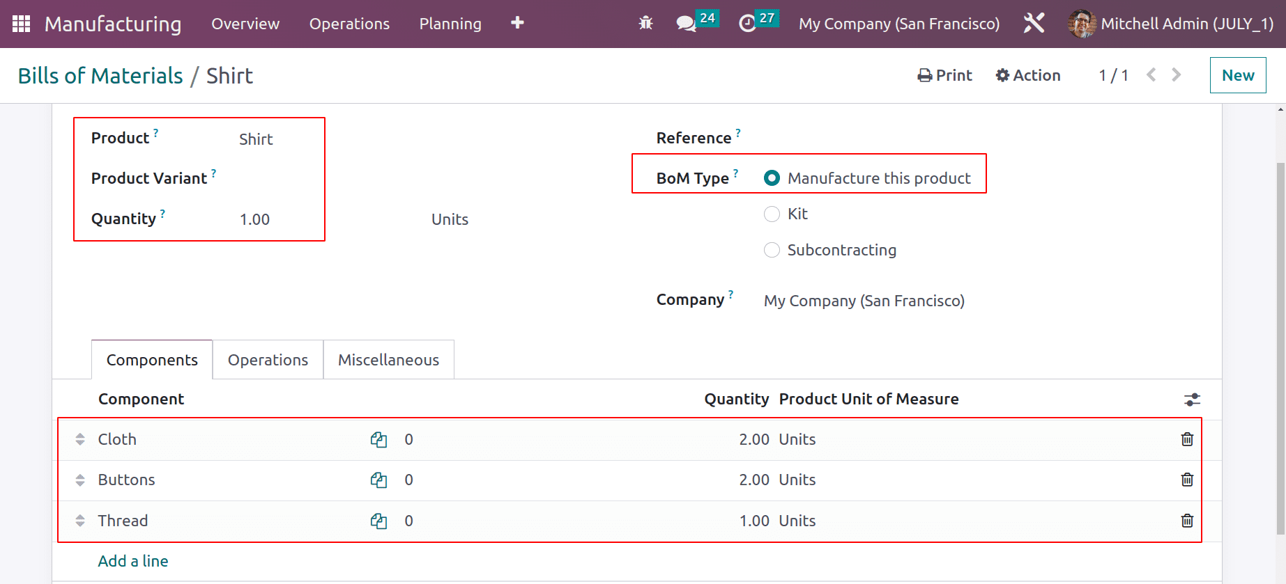 How to Control Material Consumption in Odoo 16 Manufacturing App-cybrosys