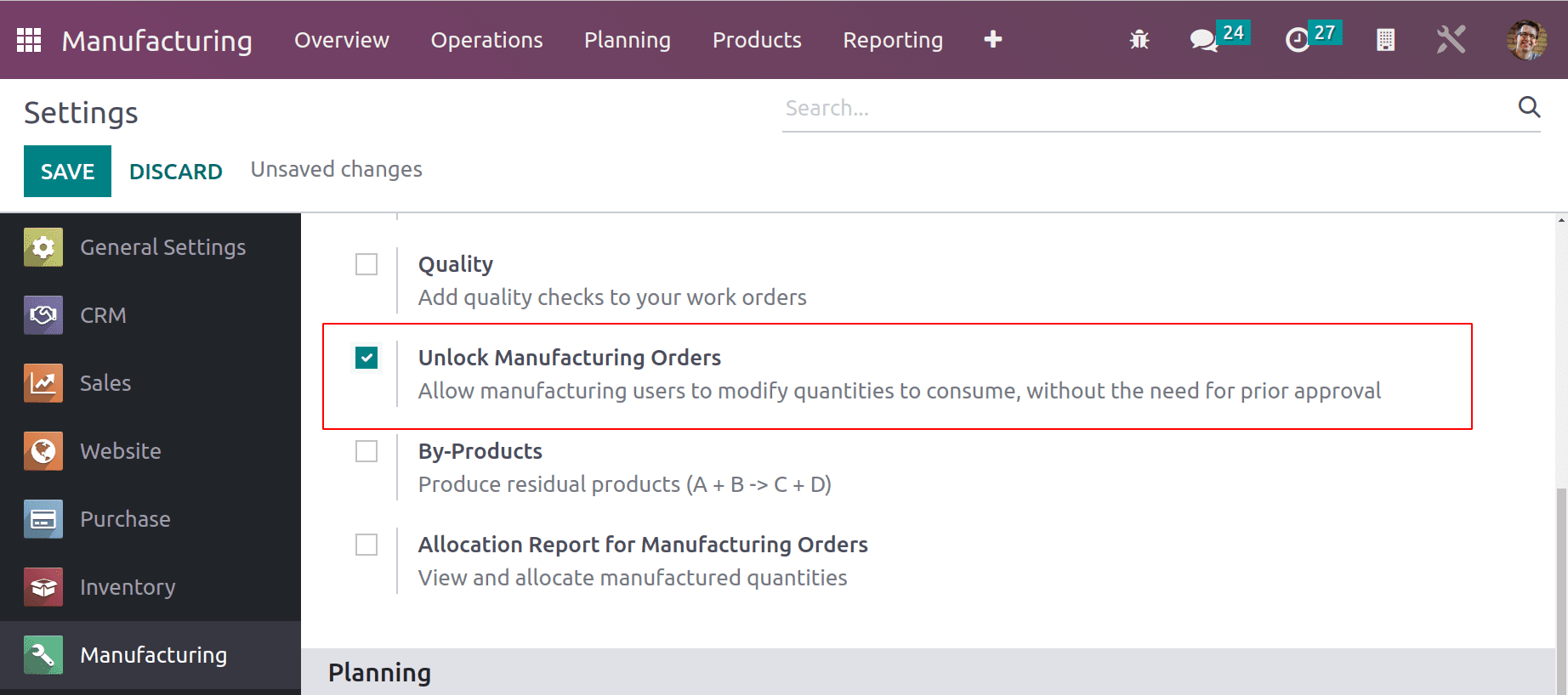 How to Control Material Consumption in Odoo 16 Manufacturing App-cybrosys