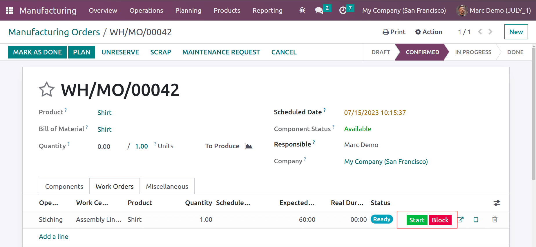 How to Control Material Consumption in Odoo 16 Manufacturing App-cybrosys