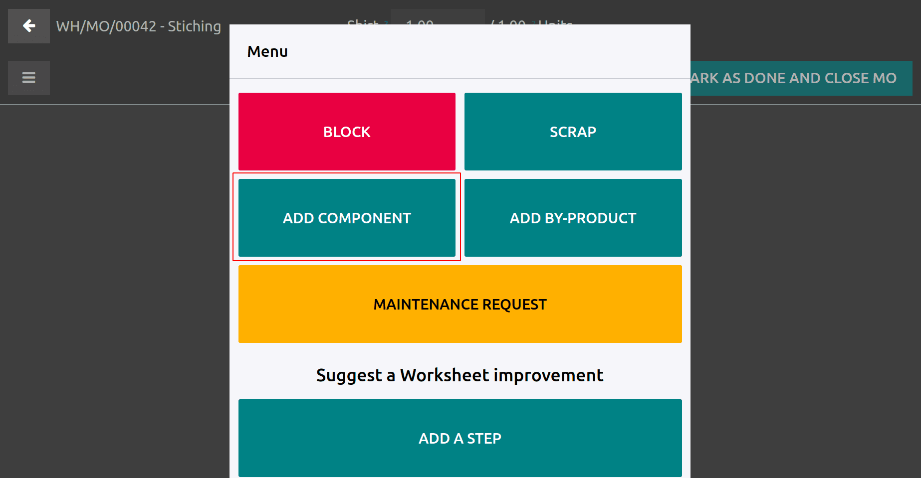 How to Control Material Consumption in Odoo 16 Manufacturing App-cybrosys