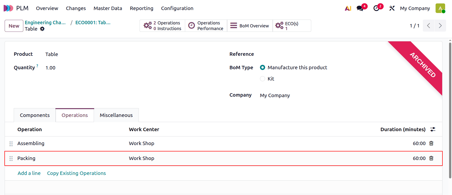 How to Control Product and BoM Revisions with ECOs in Odoo 19-cybrosys