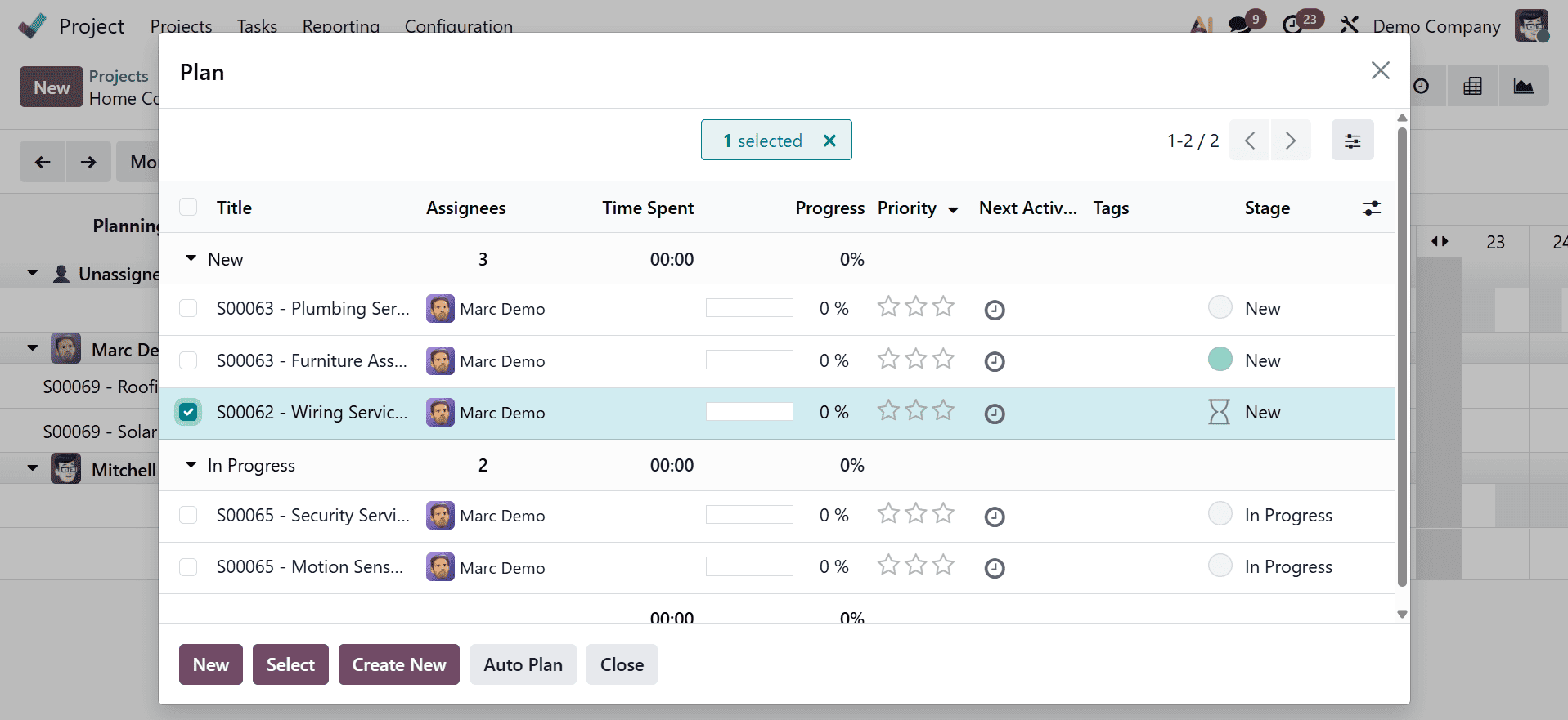 How to Control Task Sequence with Dependencies in Odoo 19 Project-cybrosys
