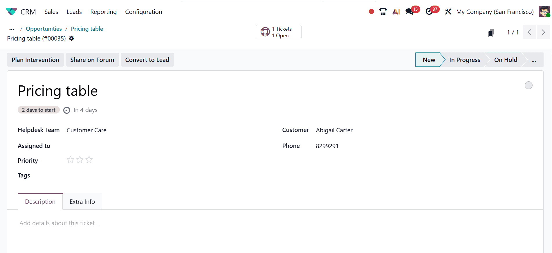 How to Convert Leads into Helpdesk Tickets in Odoo 19-cybrosys