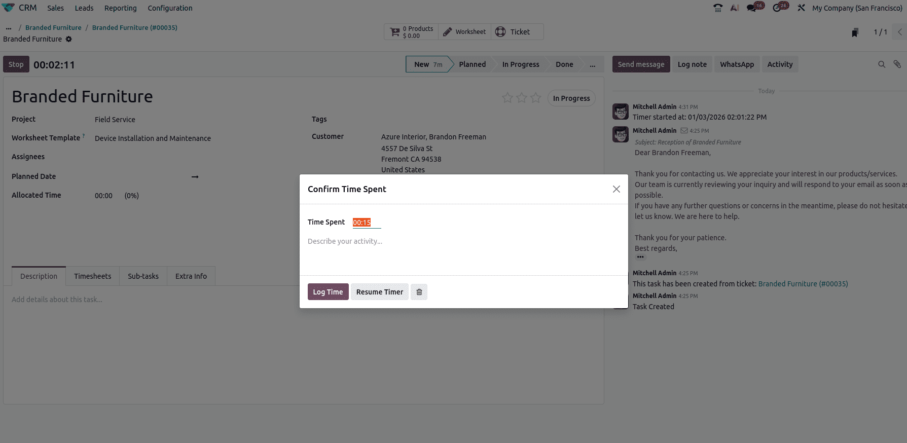 How to Convert Leads into Tickets using Odoo 19 CRM-cybrosys