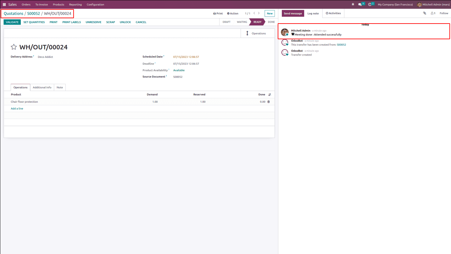 How to Copy a Chatter History From Sales to Delivery in Odoo 16-cybrosys