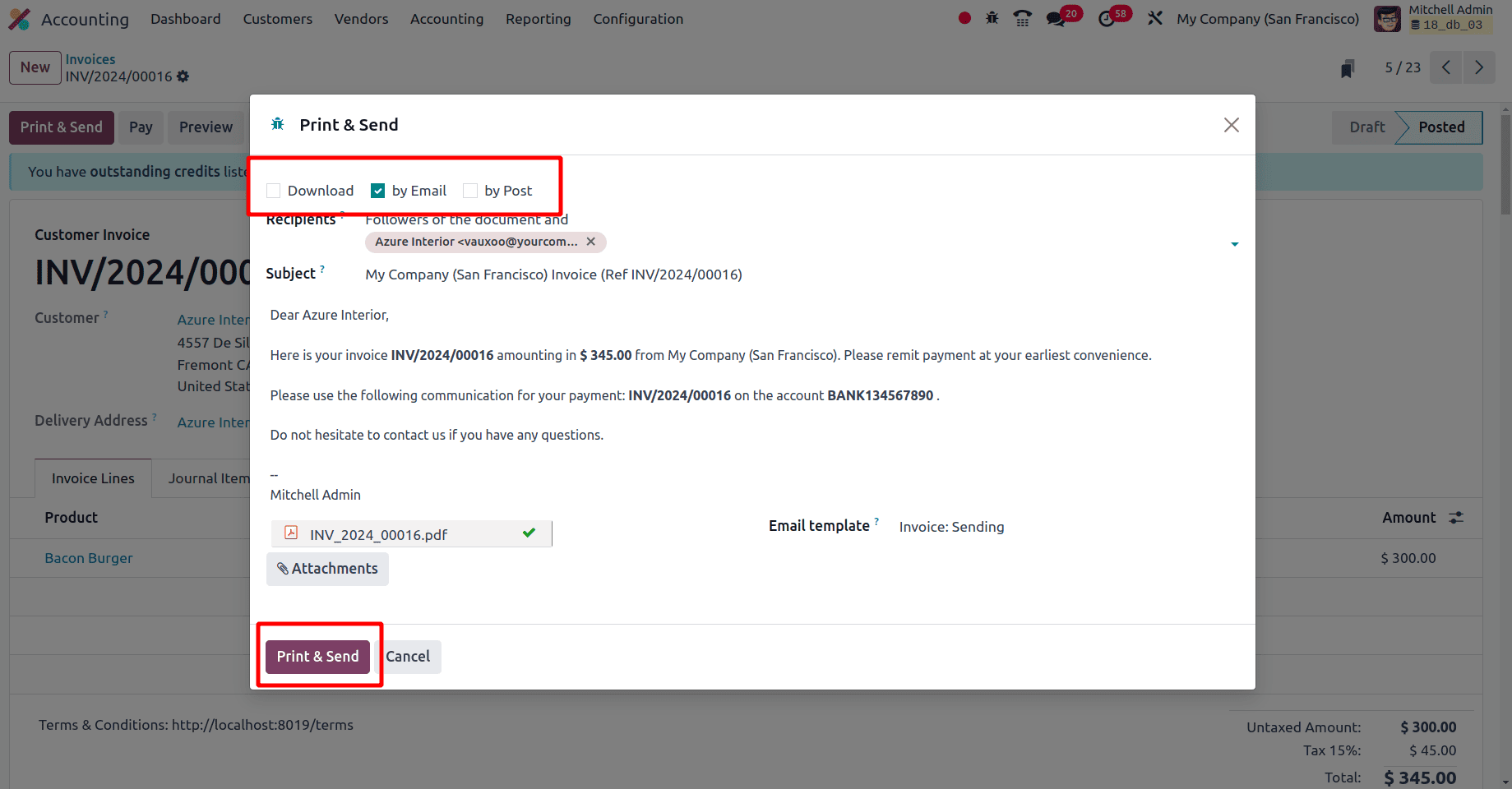 How to Create a Customer Invoice in Odoo 18 Accounting-cybrosys