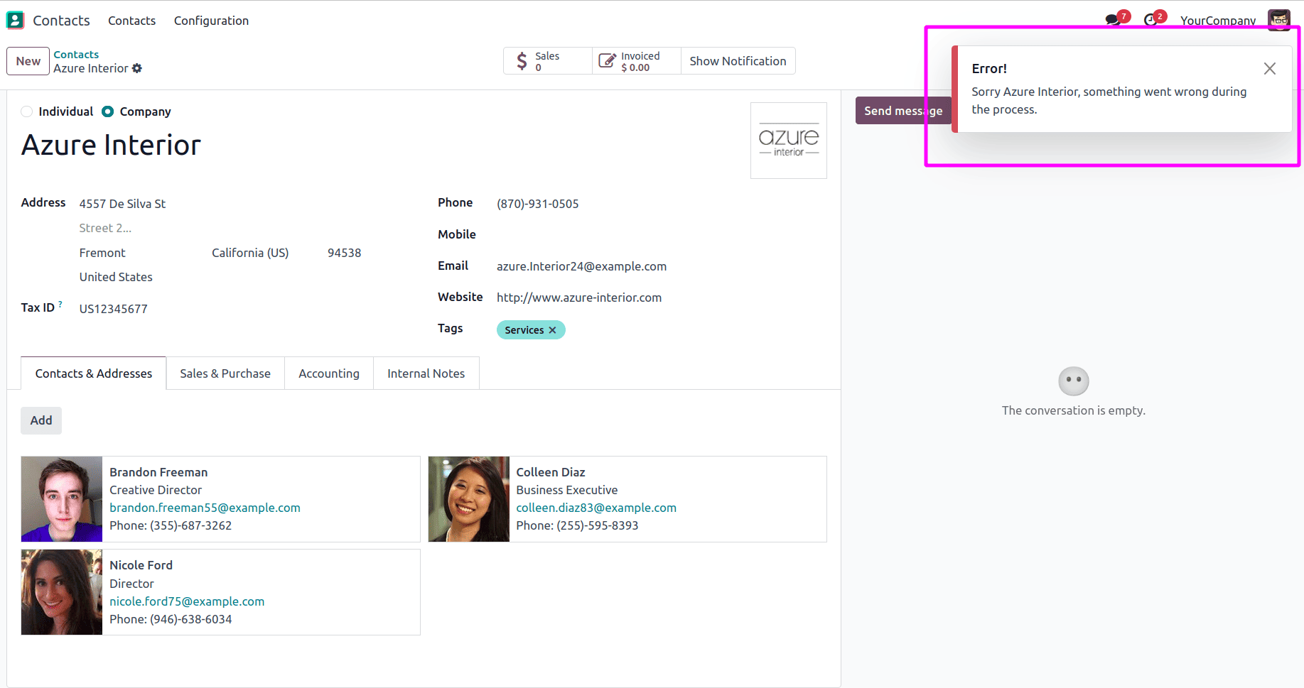 How to Create a Display Notification in Odoo 18-cybrosys