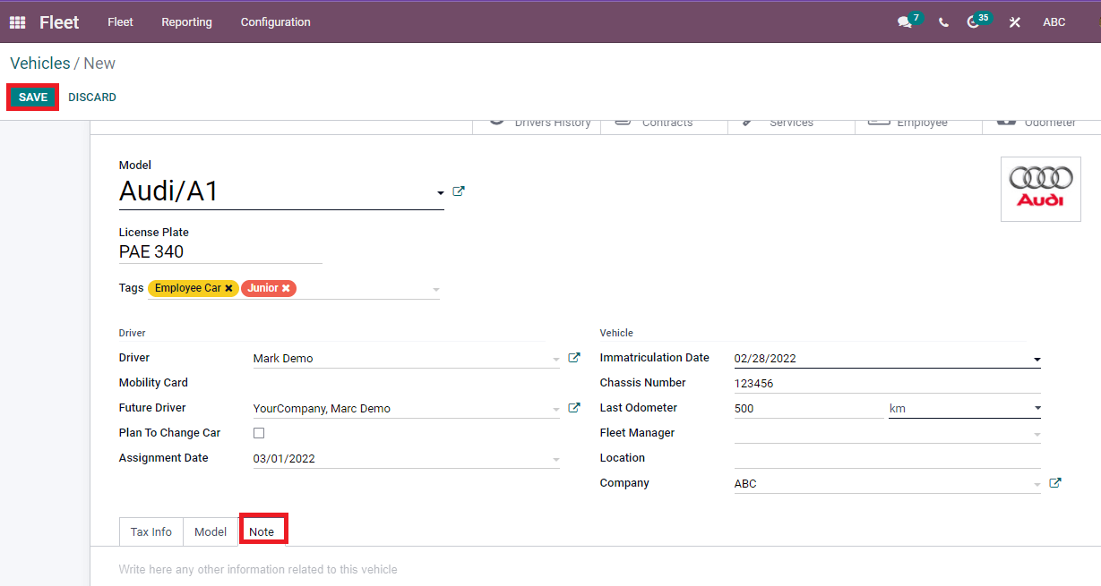 how-to-create-a-fleet-of-vehicles-in-the-odoo-15