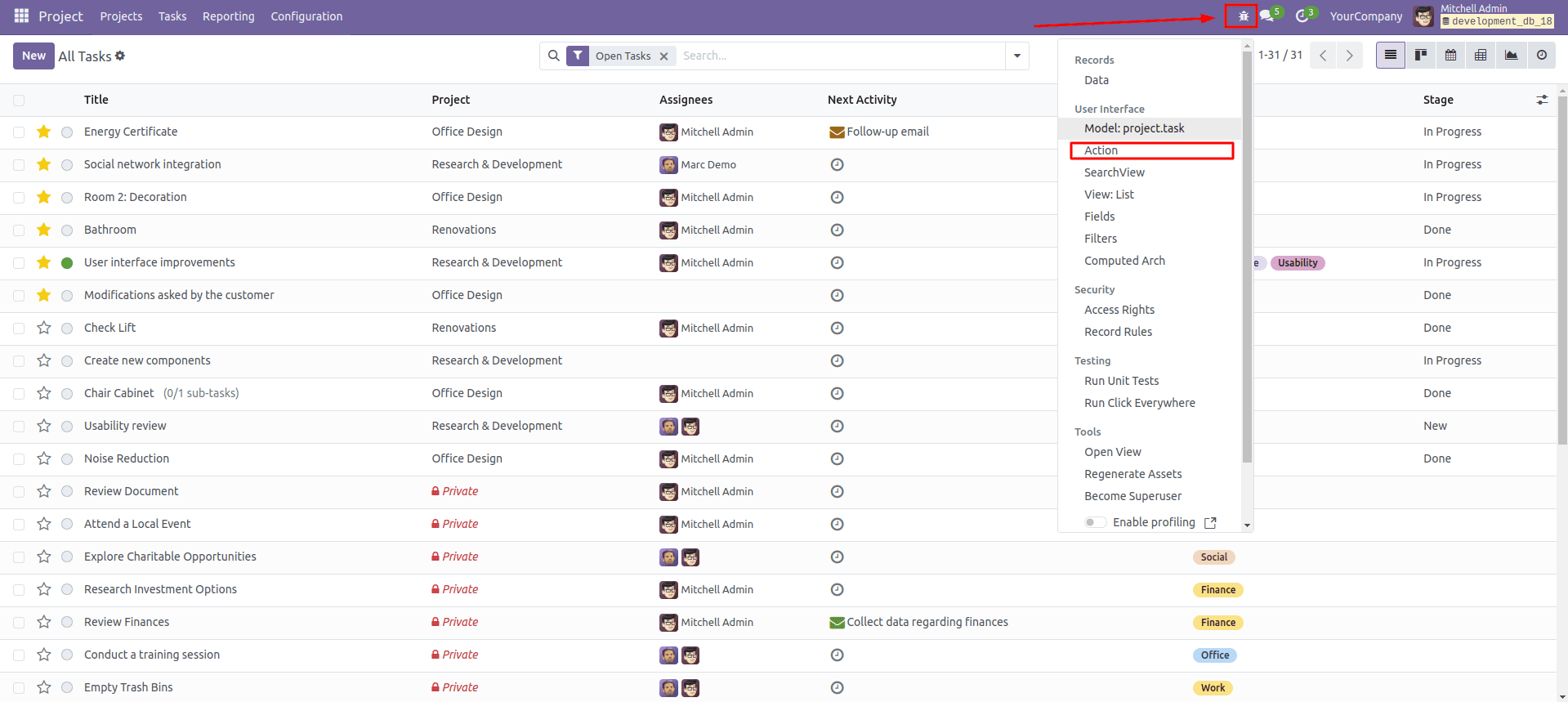 How to Create a Gantt View With Vis Timeline Library in Odoo 18-cybrosys