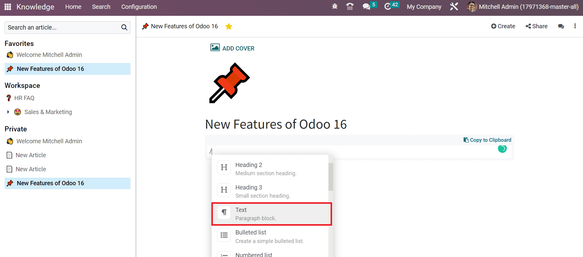 how-to-create-a-new-article-in-odoo-16-knowledge-app-cybrosys