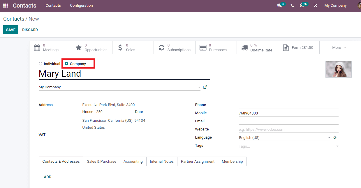 how-to-create-a-new-contact-with-the-odoo-15-contacts-module