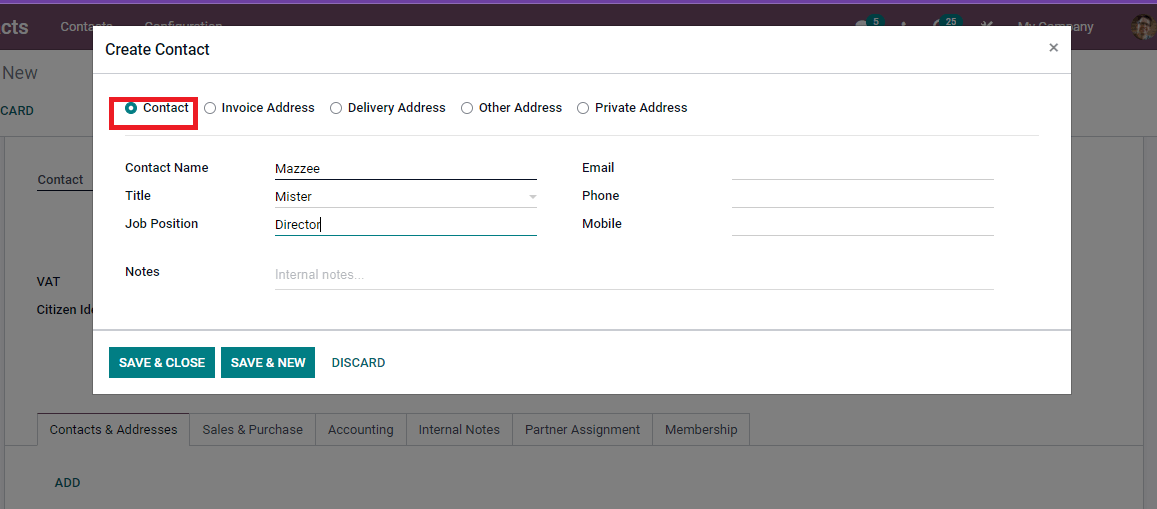 how-to-create-a-new-contact-with-the-odoo-15-contacts-module