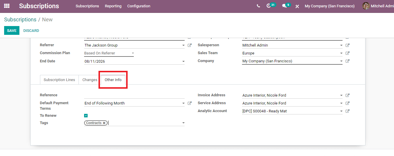 how-to-create-a-new-subscription-and-subscription-template-using-odoo-14