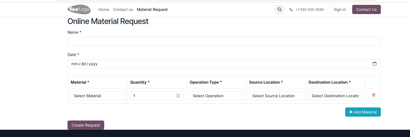 How to Create a One2Many Field in Odoo 18 Website-cybrosys
