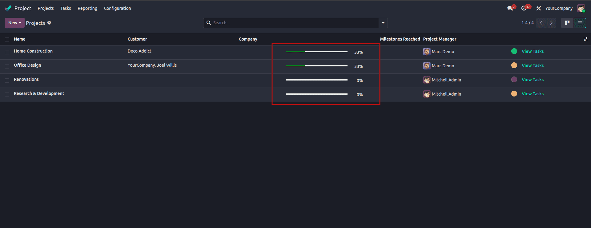 How To Create a Progress Bar in Odoo 19-cybrosys