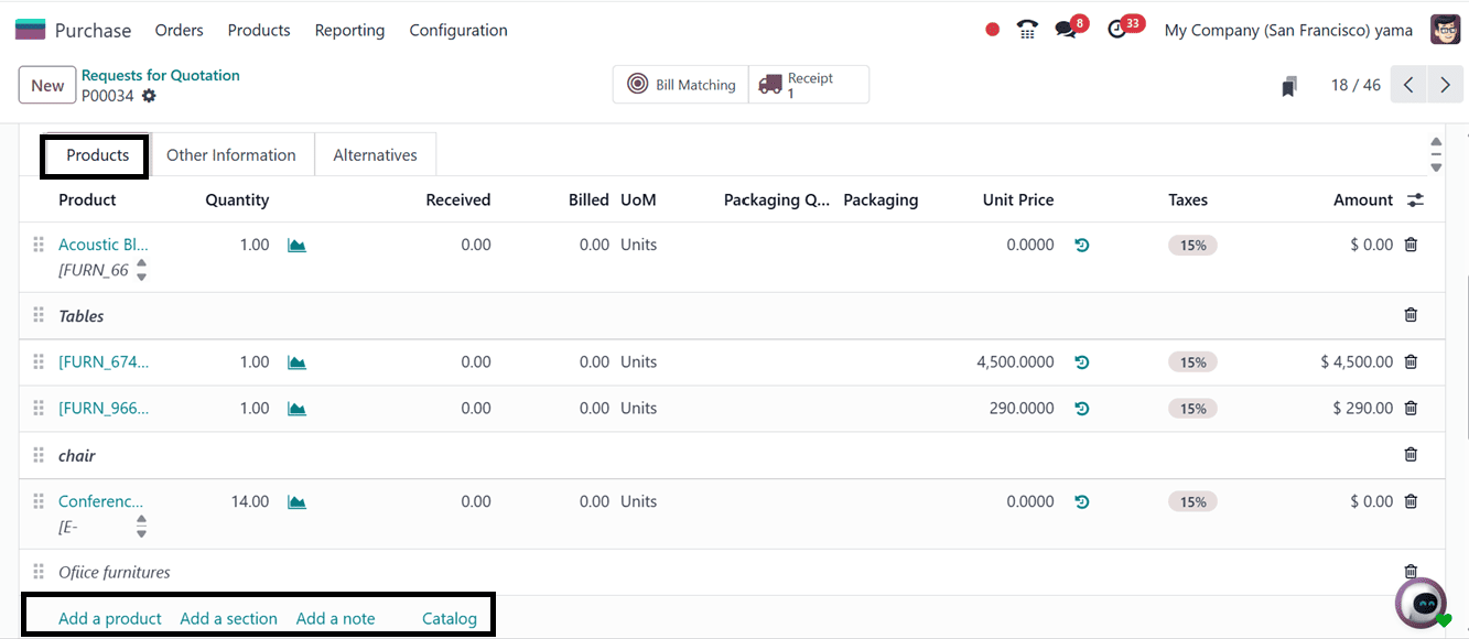 How to Create a Request for Quotation in Odoo 18 Purchase-cybrosys