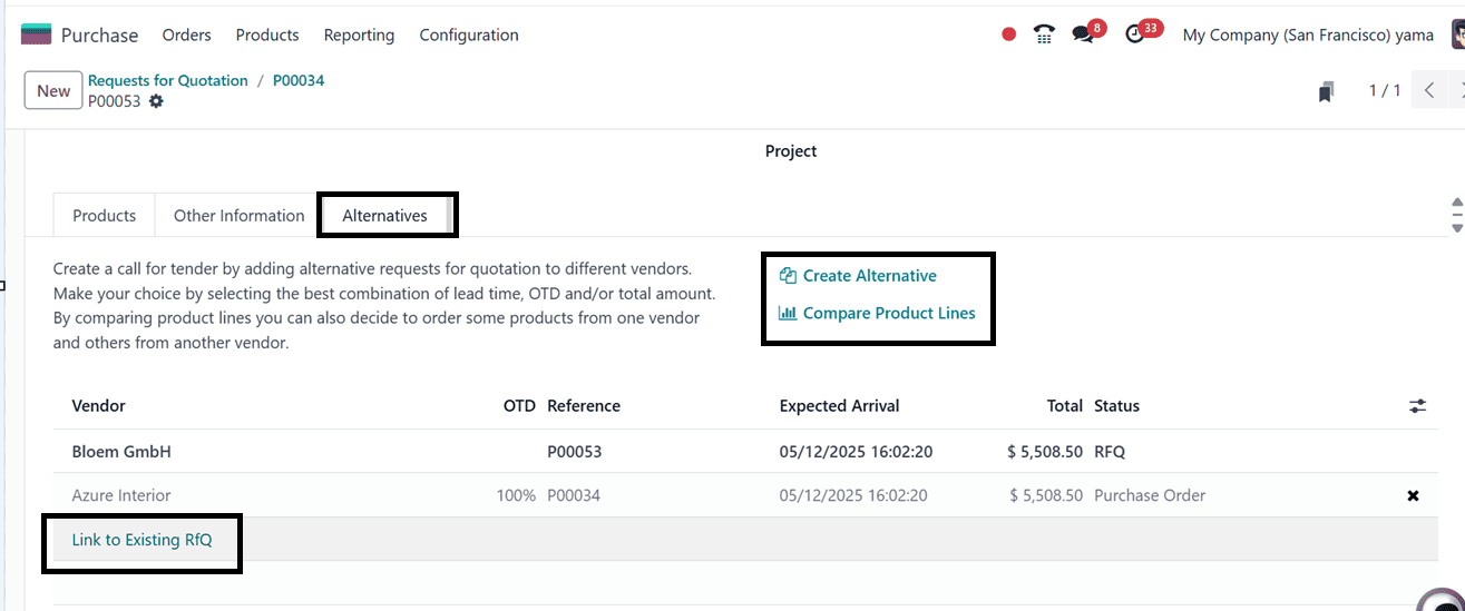 How to Create a Request for Quotation in Odoo 18 Purchase-cybrosys