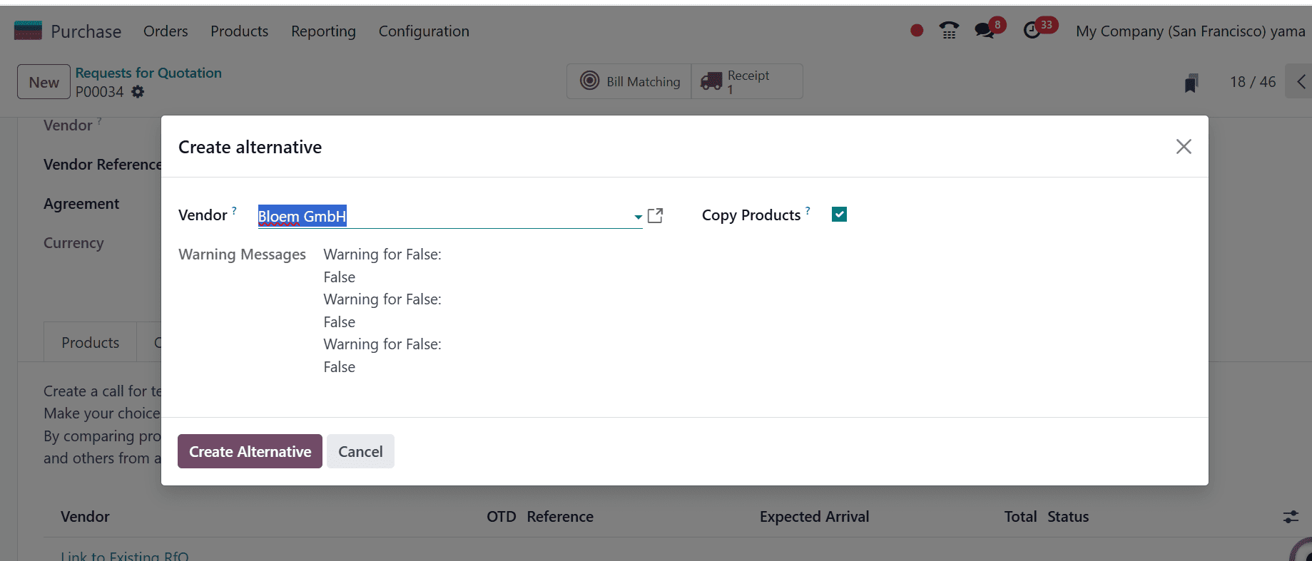 How to Create a Request for Quotation in Odoo 18 Purchase-cybrosys