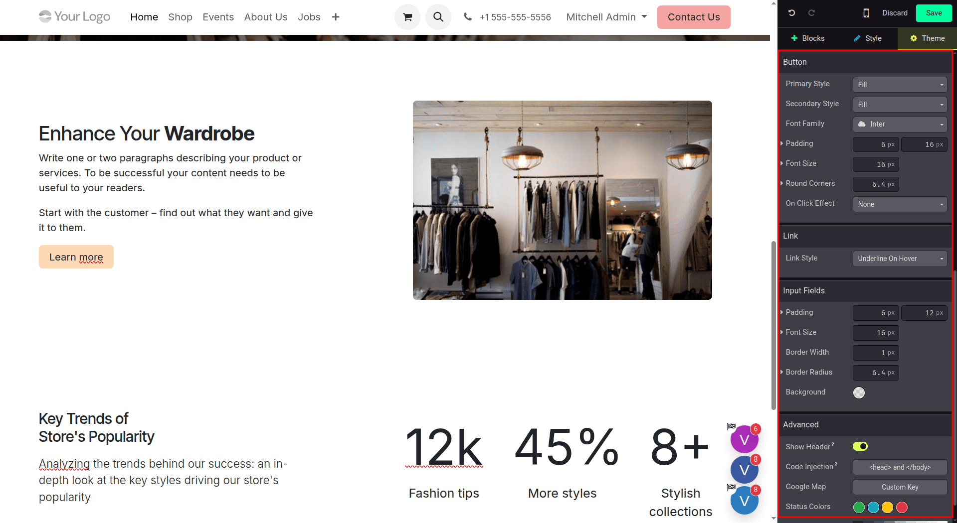How to Create a Stunning Website with Odoo 19’s Built-In Tools-cybrosys