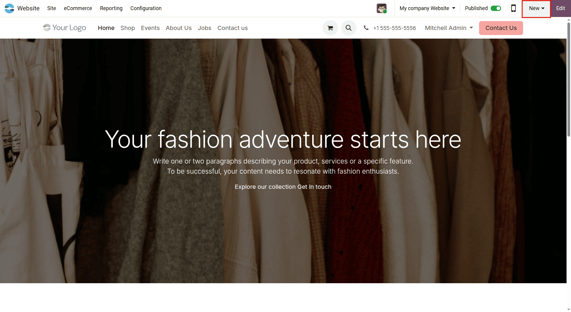 How to Create a Stunning Website with Odoo 19’s Built-In Tools-cybrosys