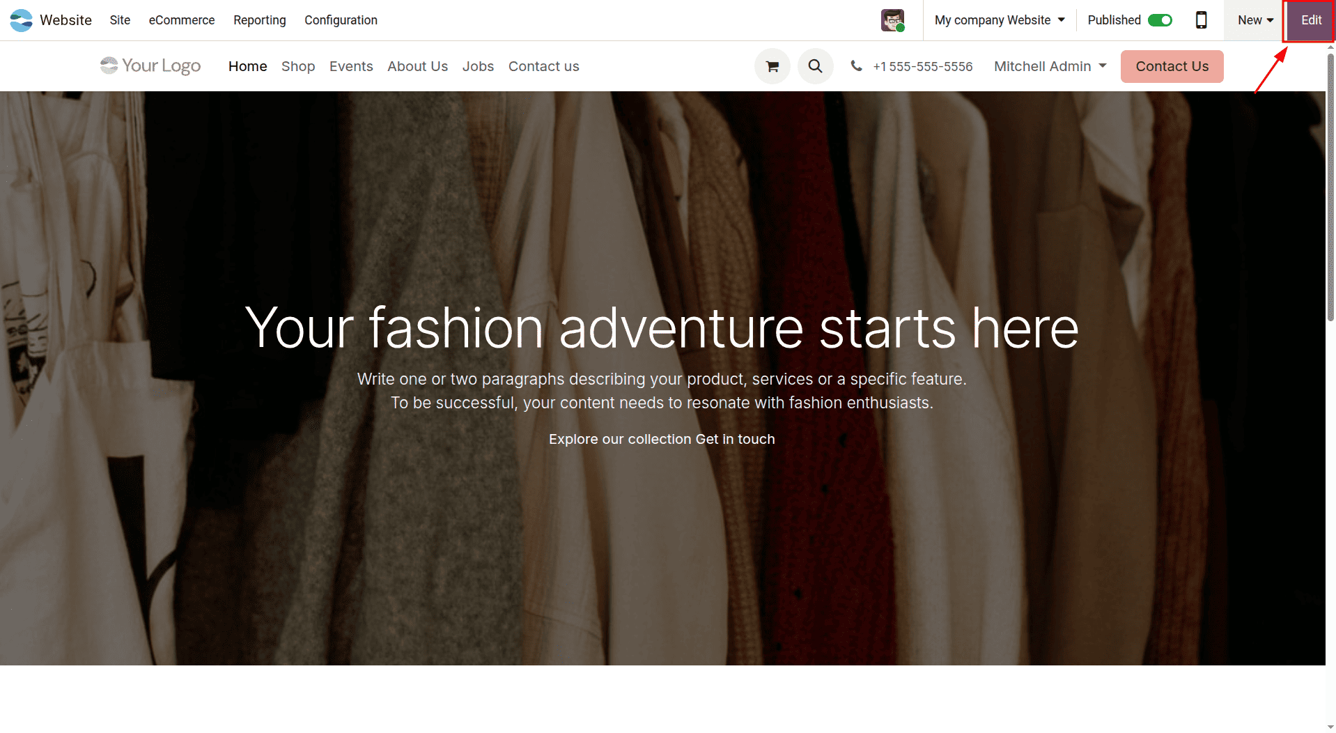 How to Create a Stunning Website with Odoo 19’s Built-In Tools-cybrosys