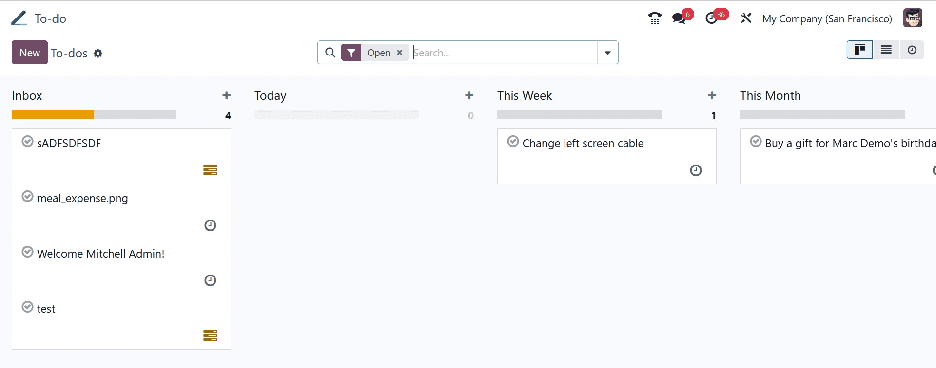 How to Create a Todo List in Odoo 17-cybrosys