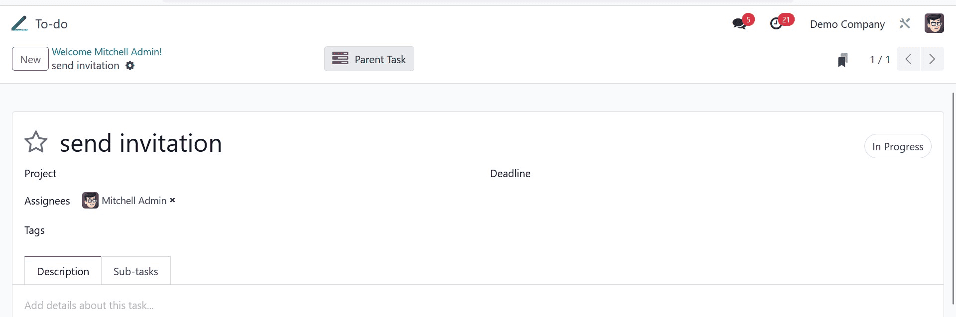 How to Create a Todo List in Odoo 17-cybrosys