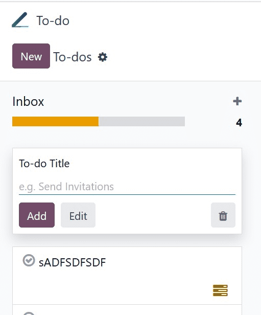 How to Create a Todo List in Odoo 17-cybrosys