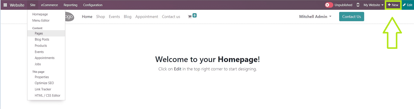 how-to-create-a-website-menu-and-page-in-odoo-16-3-cybrosys