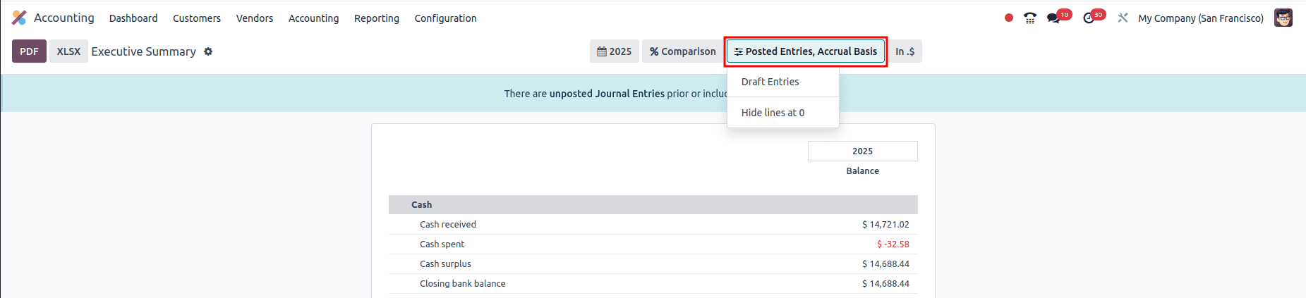 How to Create an Effective Executive Summary in Odoo 18 Reports-cybrosys