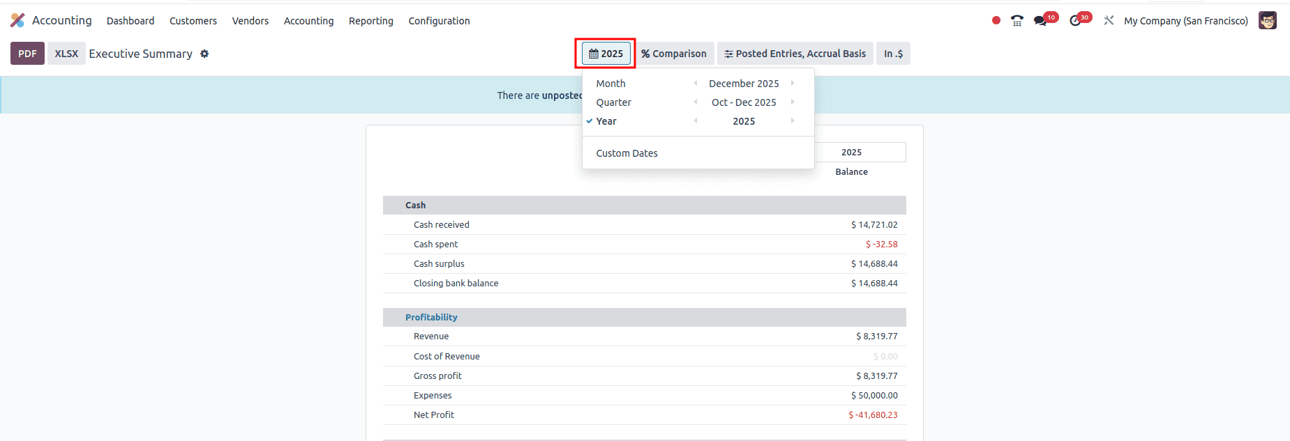 How to Create an Effective Executive Summary in Odoo 18 Reports-cybrosys