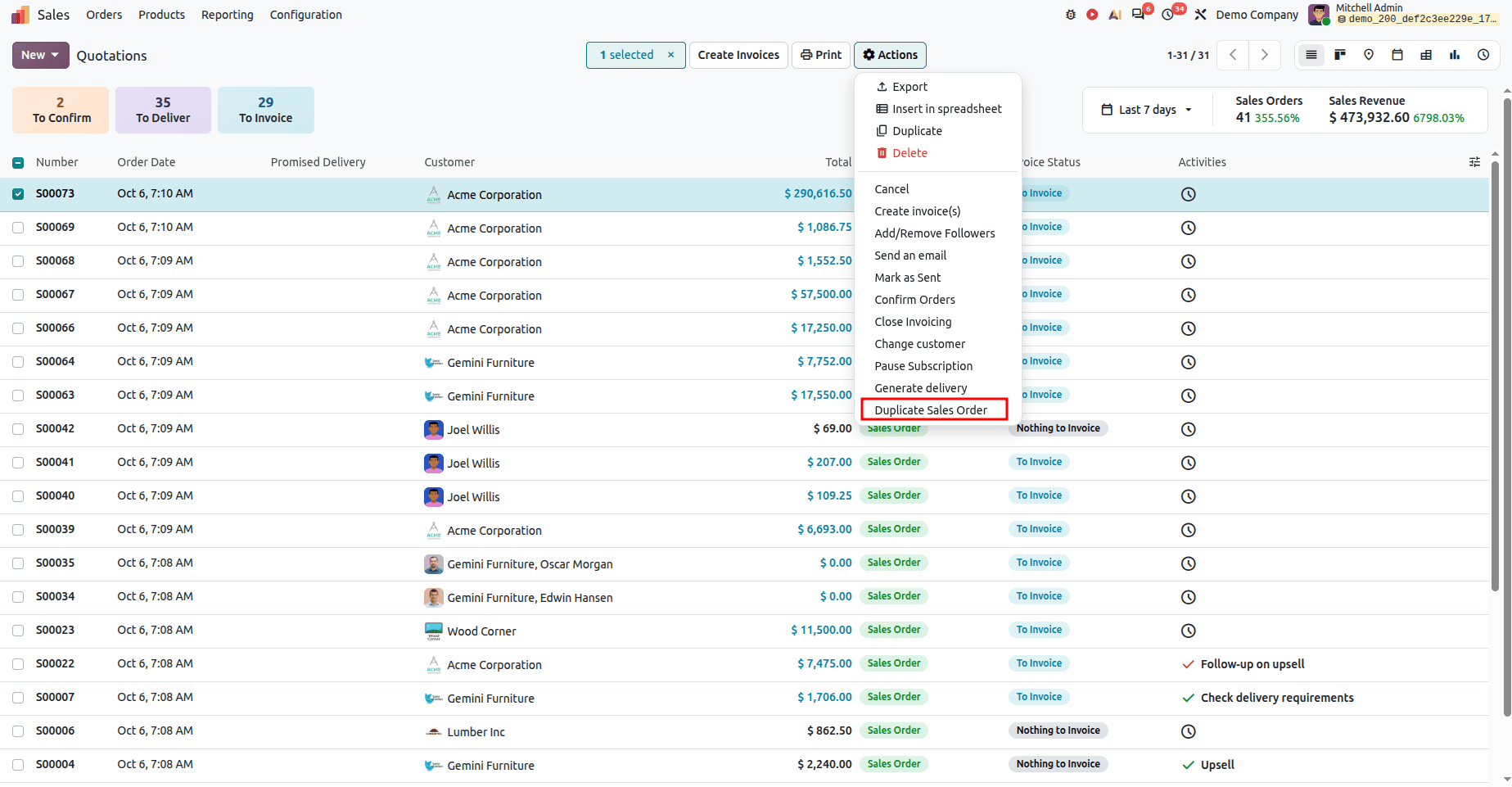 How to Create & Configure Server Actions in Odoo 20-cybrosys