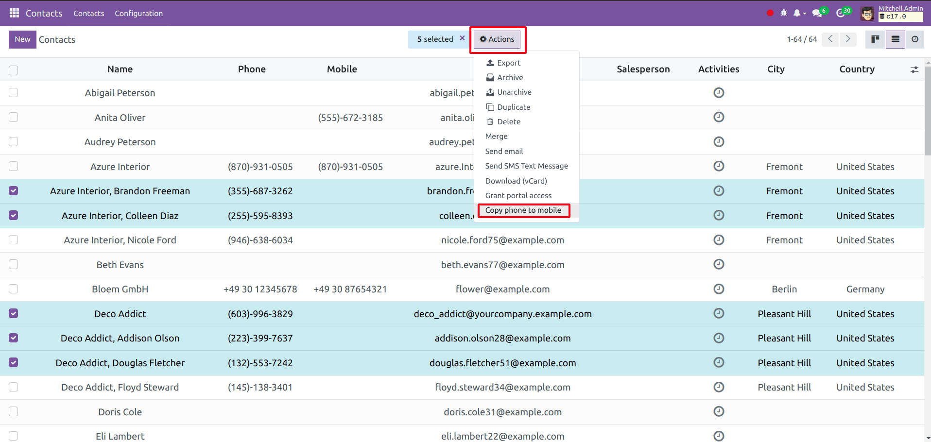 How to Create & Configure Server Actions in the Odoo 17-cybrosys