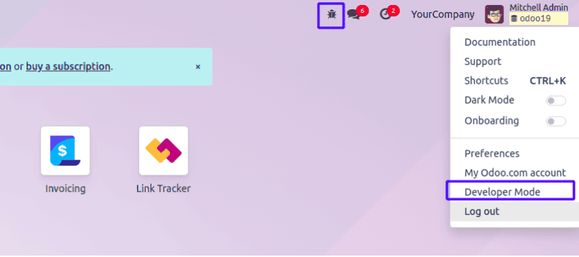 How to Create & Manage a New User Menu in Odoo 19-cybrosys