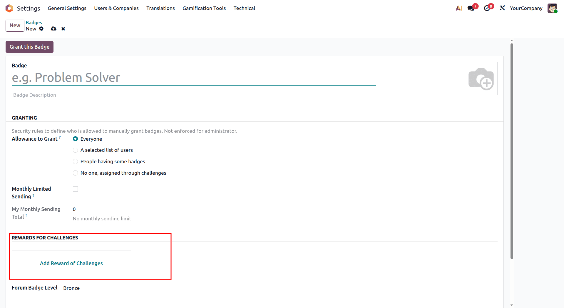 How to Create and Manage Employee Challenges in Odoo 19-cybrosys