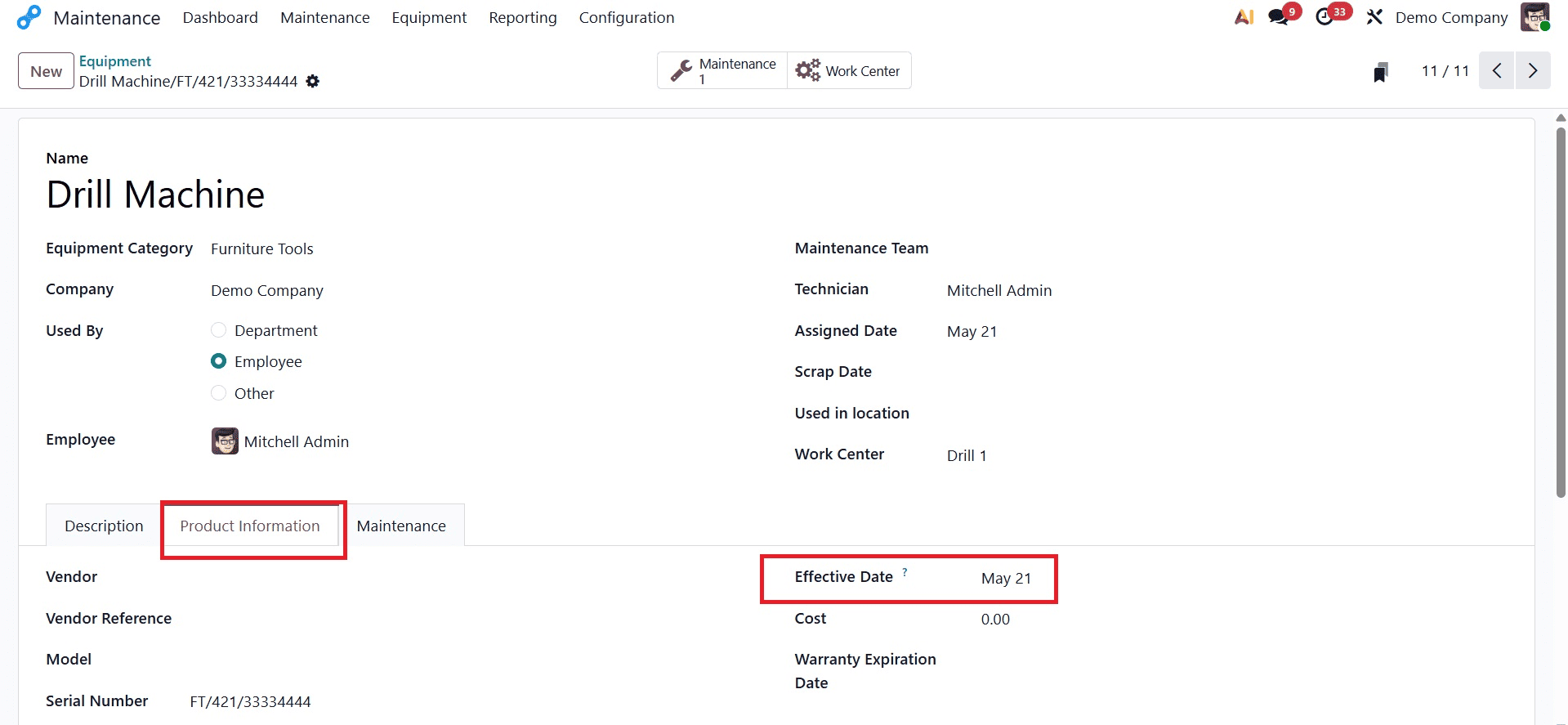 How to Create and Manage Maintenance Requests in Odoo 19 Maintenance-cybrosys
