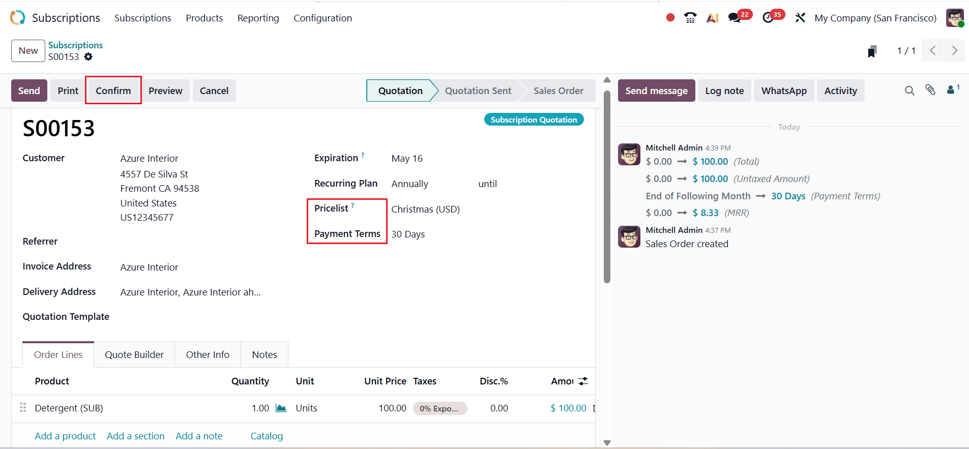 How to Create and Manage Recurring Subscription Plans in Odoo 19-cybrosys