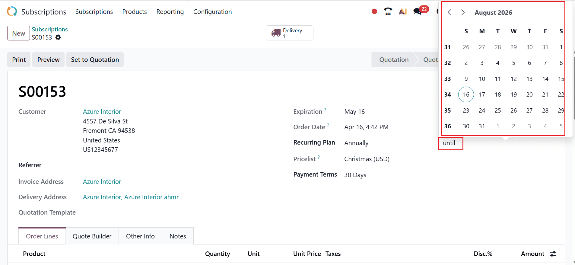 How to Create and Manage Recurring Subscription Plans in Odoo 19-cybrosys