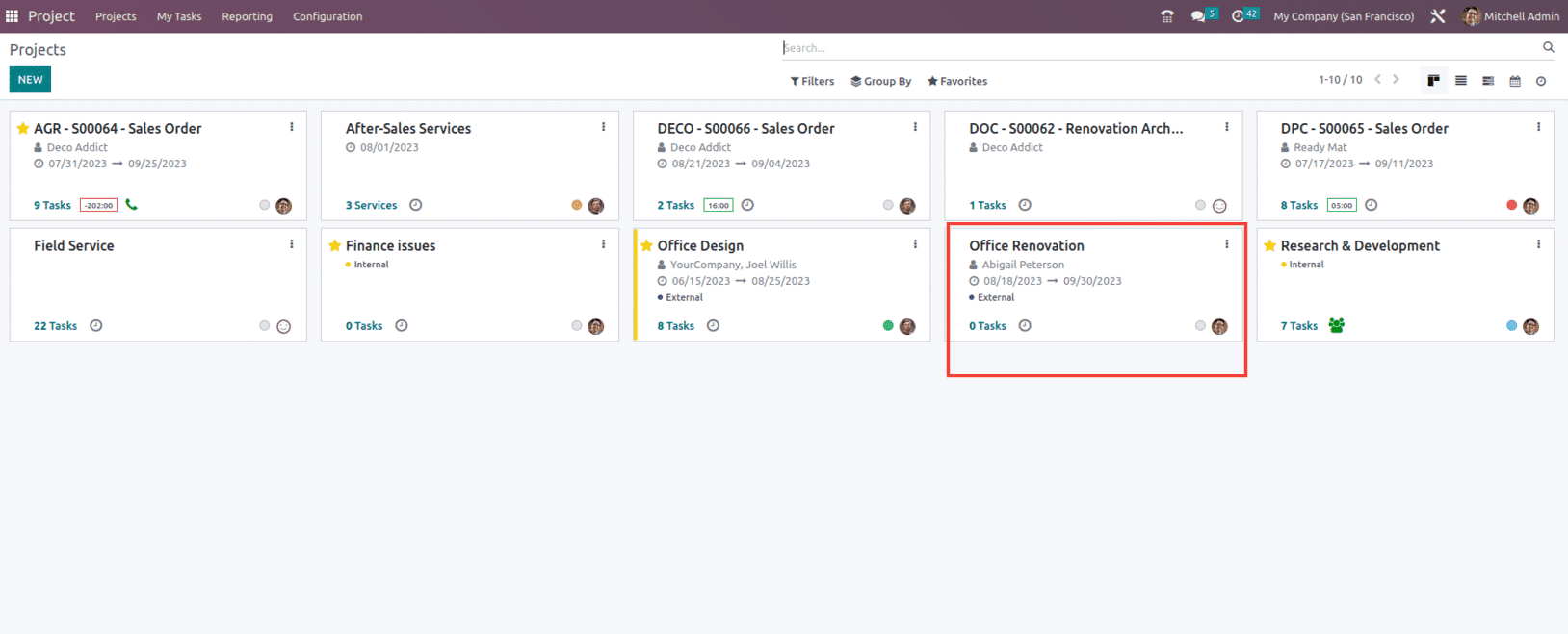 How to Create & Manage Sub-tasks in Odoo 16-cybrosys