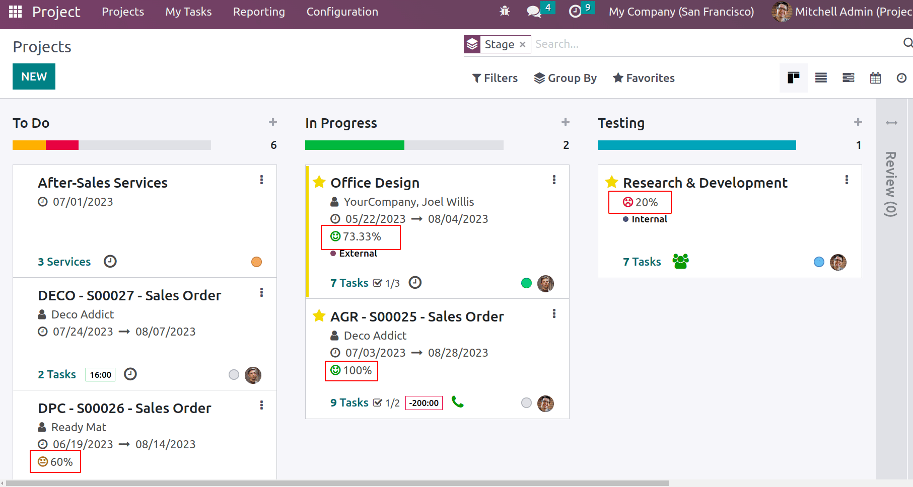 How to Create & Manage Task Stages in Odoo 16 Project App-cybrosys