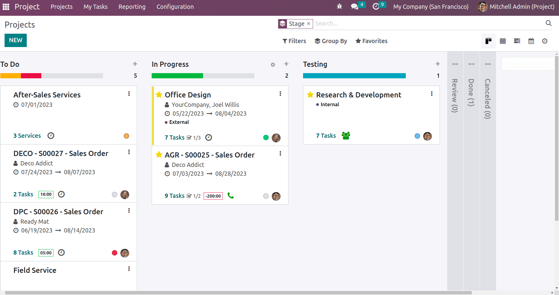 How to Create & Manage Task Stages in Odoo 16 Project App-cybrosys