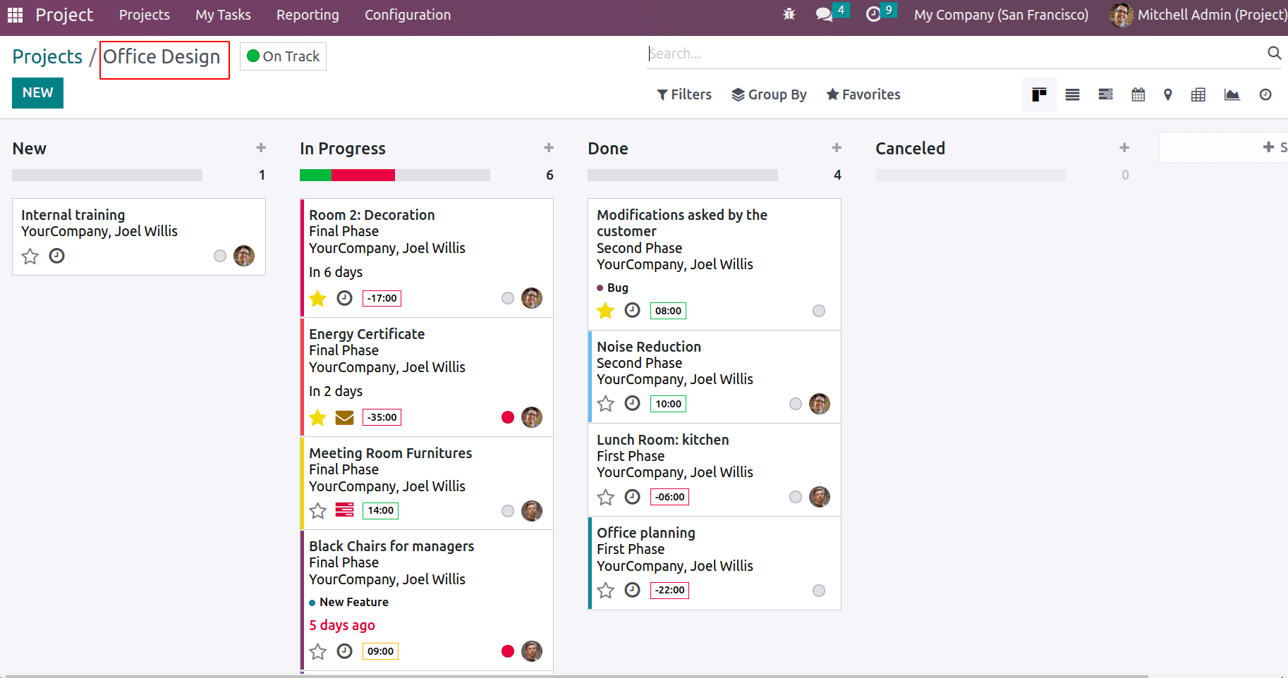 How to Create & Manage Task Stages in Odoo 16 Project App-cybrosys