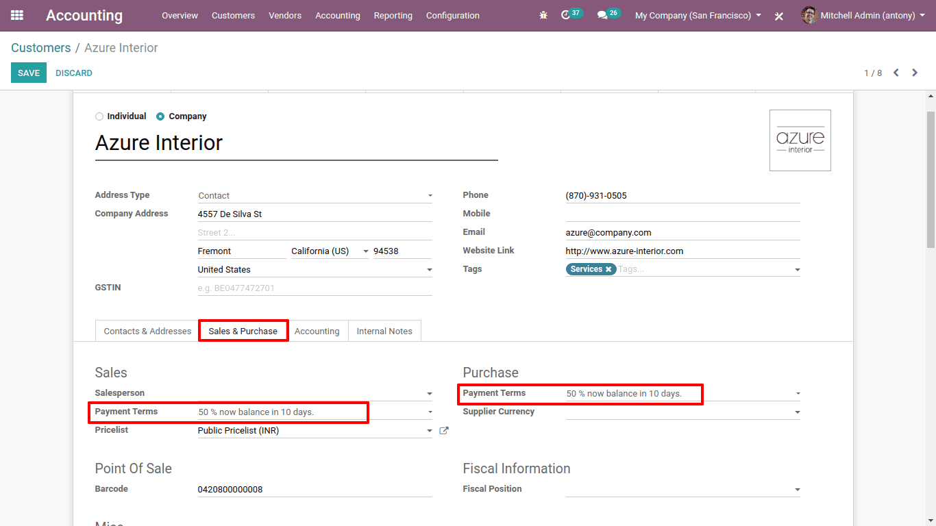 how-to-create-and-use-payment-terms-in-odoo-13