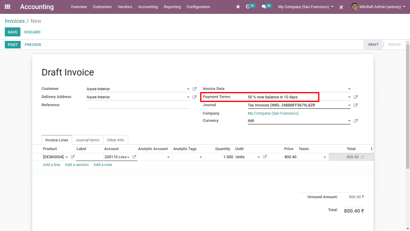 how-to-create-and-use-payment-terms-in-odoo-13