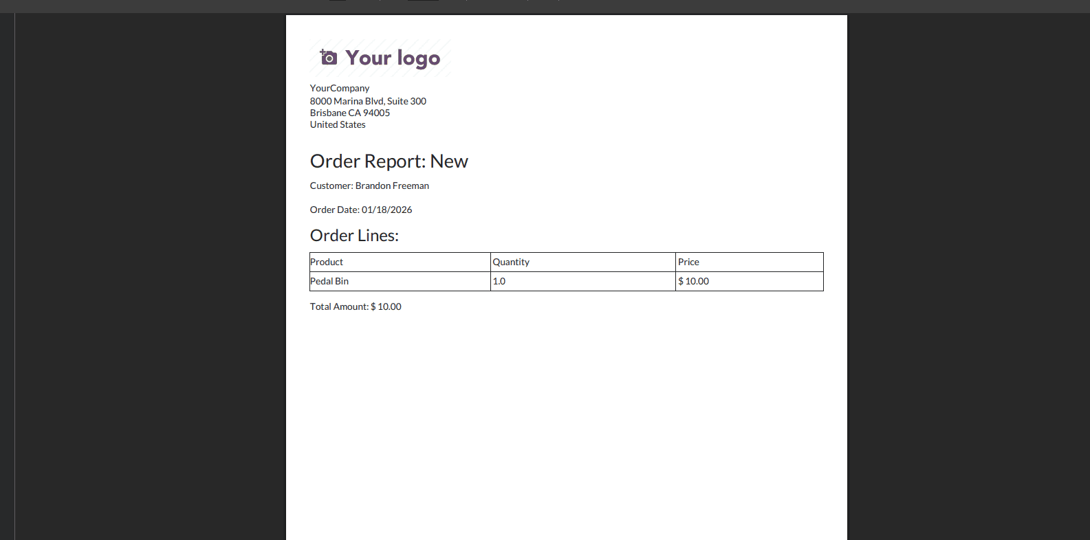 How to Create and Use Reporting Actions in Odoo 19-cybrosys